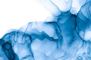 Soyut arkaplan için özgün tablodaki mermer mürekkep soyut sanat. Boyama, ombre alkol mürekkebinin pürüzsüz mermer arkaplan desenini yaratmak için yüksek kaliteli kağıt dokusuna boyanmış. .