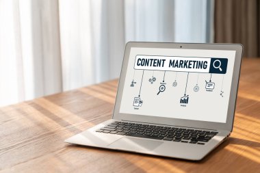 Mod çevrimiçi iş ve e-ticaret pazarlama stratejisi için içerik pazarlaması