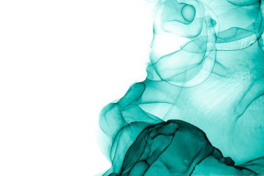 Soyut arkaplan için özgün tablodaki mermer mürekkep soyut sanat. Boyama, ombre alkol mürekkebinin pürüzsüz mermer arkaplan desenini yaratmak için yüksek kaliteli kağıt dokusuna boyanmış. .