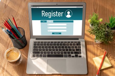 İnternet sitesinde mod form doldurmak için çevrimiçi kayıt formu