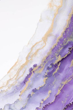 Marble ink abstract art from meticulous original painting abstract background . Painting was painted on high quality paper texture to create smooth marble background pattern of ombre alcohol ink .