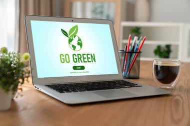 Model şirket işleri için yeşil iş dönüşümü yeşil pazarlama stratejisine teşekkür etmek için