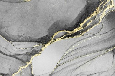 Mermer mürekkep soyut sanatının orijinal resmi. Örnek bir orjinal tablodan yüksek çözünürlüklü fotoğraf. Karargah kağıt dokusuna pürüzsüz mermer desen oluşturmak için soyut resim yapıldı.