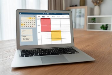 İnternet sitesindeki modish regrition için çevrimiçi aplikasyon rezervasyon takvimi