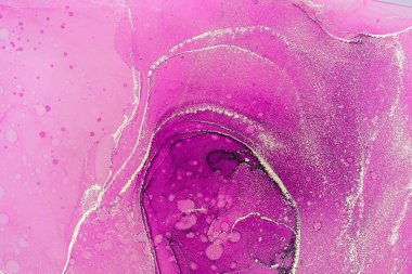 Mermer mürekkep soyut sanatının orijinal resmi. Örnek bir orjinal tablodan yüksek çözünürlüklü fotoğraf. Karargah kağıt dokusuna pürüzsüz mermer desen oluşturmak için soyut resim yapıldı.