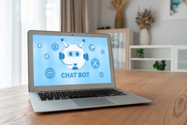 Müşteri sorularına otomatik olarak cevap veren mod çevrimiçi iş için Chatbot yazılım uygulaması