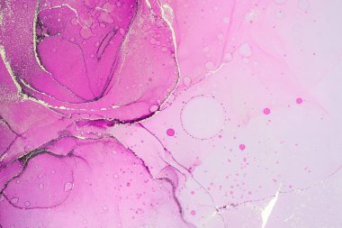 Mermer mürekkep soyut sanatının orijinal resmi. Örnek bir orjinal tablodan yüksek çözünürlüklü fotoğraf. Karargah kağıt dokusuna pürüzsüz mermer desen oluşturmak için soyut resim yapıldı.