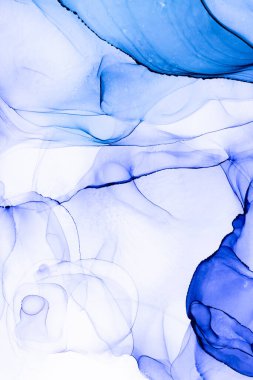 Soyut arkaplan için özgün tablodaki mermer mürekkep soyut sanat. Boyama, ombre alkol mürekkebinin pürüzsüz mermer arkaplan desenini yaratmak için yüksek kaliteli kağıt dokusuna boyanmış. .