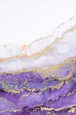 Marble ink abstract art from meticulous original painting abstract background . Painting was painted on high quality paper texture to create smooth marble background pattern of ombre alcohol ink .