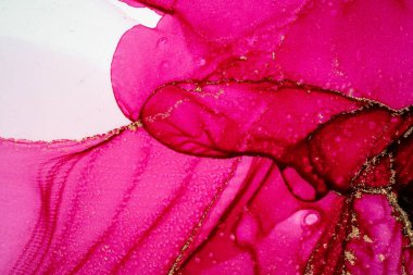 Mermer mürekkep soyut sanatının orijinal resmi. Örnek bir orjinal tablodan yüksek çözünürlüklü fotoğraf. Karargah kağıt dokusuna pürüzsüz mermer desen oluşturmak için soyut resim yapıldı.