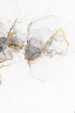 Marble ink abstract art from meticulous original painting abstract background . Painting was painted on high quality paper texture to create smooth marble background pattern of ombre alcohol ink .