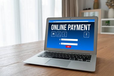 İnternet üzerinden modem para transferi için çevrimiçi ödeme platformu