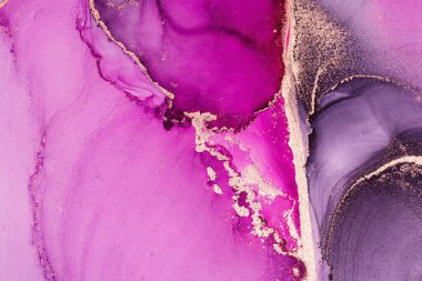 Mermer mürekkep soyut sanatının orijinal resmi. Örnek bir orjinal tablodan yüksek çözünürlüklü fotoğraf. Karargah kağıt dokusuna pürüzsüz mermer desen oluşturmak için soyut resim yapıldı.