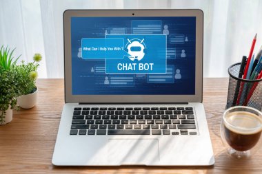 Müşteri sorularına otomatik olarak cevap veren mod çevrimiçi iş için Chatbot yazılım uygulaması