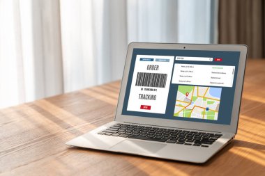Ürün nakliyesi ve teslimatı için e-ticaret ve mod çevrimiçi iş izleme sistemi