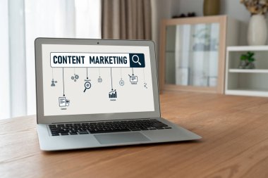 Mod çevrimiçi iş ve e-ticaret pazarlama stratejisi için içerik pazarlaması