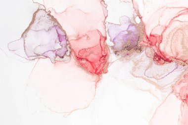 Marble ink abstract art from meticulous original painting abstract background . Painting was painted on high quality paper texture to create smooth marble background pattern of ombre alcohol ink .