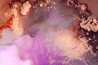 Soyut arkaplan için özgün tablodaki mermer mürekkep soyut sanat. Boyama, ombre alkol mürekkebinin pürüzsüz mermer arkaplan desenini yaratmak için yüksek kaliteli kağıt dokusuna boyanmış. .