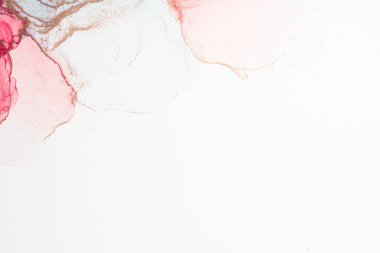 Marble ink abstract art from meticulous original painting abstract background . Painting was painted on high quality paper texture to create smooth marble background pattern of ombre alcohol ink .