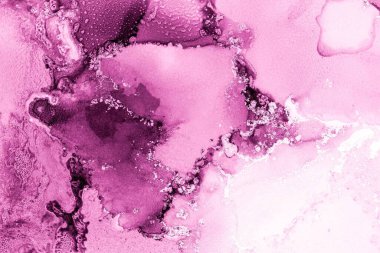 Mermer mürekkep soyut sanatının orijinal resmi. Örnek bir orjinal tablodan yüksek çözünürlüklü fotoğraf. Karargah kağıt dokusuna pürüzsüz mermer desen oluşturmak için soyut resim yapıldı.