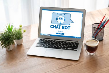 Müşteri sorularına otomatik olarak cevap veren mod çevrimiçi iş için Chatbot yazılım uygulaması