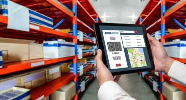 Ürün nakliyesi ve teslimatı için e-ticaret ve mod çevrimiçi iş izleme sistemi