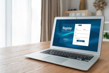 İnternet sitesinde mod form doldurmak için çevrimiçi kayıt formu