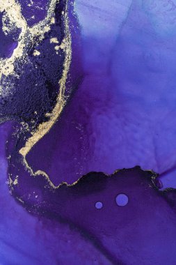 Mermer mürekkep soyut sanatının orijinal resmi. Örnek bir orjinal tablodan yüksek çözünürlüklü fotoğraf. Karargah kağıt dokusuna pürüzsüz mermer desen oluşturmak için soyut resim yapıldı.