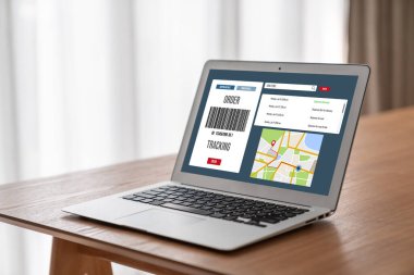 Ürün nakliyesi ve teslimatı için e-ticaret ve mod çevrimiçi iş izleme sistemi