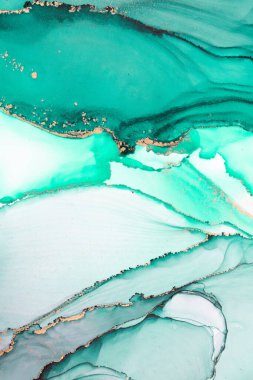 Marble ink abstract art from meticulous original painting abstract background . Painting was painted on high quality paper texture to create smooth marble background pattern of ombre alcohol ink .