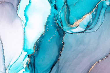 Marble ink abstract art from meticulous original painting abstract background . Painting was painted on high quality paper texture to create smooth marble background pattern of ombre alcohol ink .