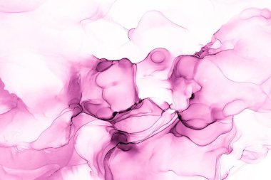 Mermer mürekkep soyut sanatının orijinal resmi. Örnek bir orjinal tablodan yüksek çözünürlüklü fotoğraf. Karargah kağıt dokusuna pürüzsüz mermer desen oluşturmak için soyut resim yapıldı.