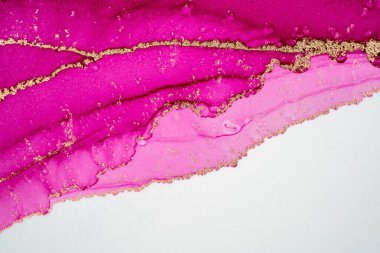 Mermer mürekkep soyut sanatının orijinal resmi. Örnek bir orjinal tablodan yüksek çözünürlüklü fotoğraf. Karargah kağıt dokusuna pürüzsüz mermer desen oluşturmak için soyut resim yapıldı.