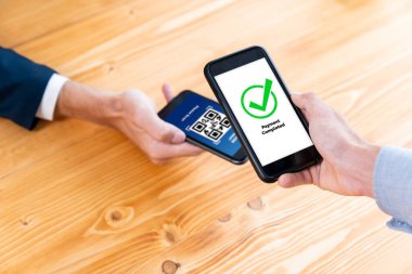 Mobil bankacılık uygulamasında QR kod teknolojisi kullanarak hızlı ve güvenli işlemler yaparak, akıllı telefon uygulaması ile modern alışveriş tarzı için barkod taraması yoluyla kusursuz nakit ödemeleri olanaklı kılıyor. Varlık