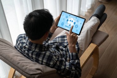 Müşteri sorularına otomatik olarak cevap veren mod çevrimiçi iş için Chatbot yazılım uygulaması