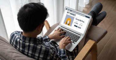 NFT pazarı dijital sanatçının çalışmalarını İnternet ağında satması için mod satış kanalı sağlıyor