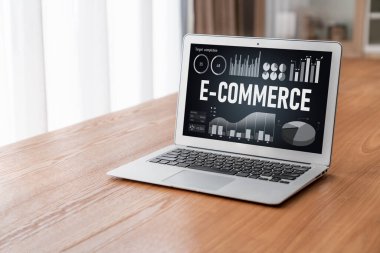 E-ticaret veri yazılımı çevrimiçi perakende şirketine satış analizi için mod gösterge tablosu sağlar