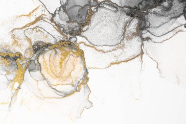 Marble ink abstract art from meticulous original painting abstract background . Painting was painted on high quality paper texture to create smooth marble background pattern of ombre alcohol ink .