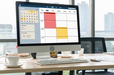 İnternet sitesindeki modish regrition için çevrimiçi aplikasyon rezervasyon takvimi