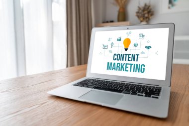 Mod çevrimiçi iş ve e-ticaret pazarlama stratejisi için içerik pazarlaması