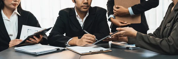 Panorama View Corporate Executive Use Signature Digital Tablet Electronic Pen — Fotografia de Stock