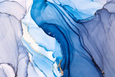 Marble ink abstract art from meticulous original painting abstract background . Painting was painted on high quality paper texture to create smooth marble background pattern of ombre alcohol ink .