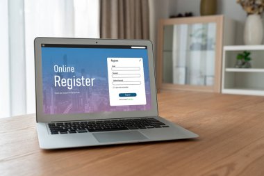 İnternet sitesinde mod form doldurmak için çevrimiçi kayıt formu