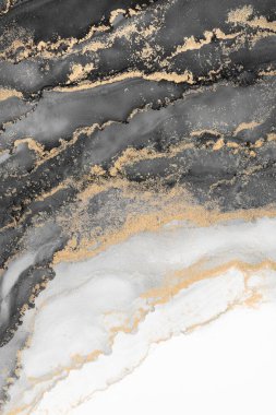 Marble ink abstract art from meticulous original painting abstract background . Painting was painted on high quality paper texture to create smooth marble background pattern of ombre alcohol ink .