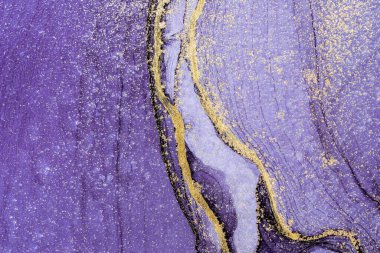 Mermer mürekkep soyut sanatının orijinal resmi. Örnek bir orjinal tablodan yüksek çözünürlüklü fotoğraf. Karargah kağıt dokusuna pürüzsüz mermer desen oluşturmak için soyut resim yapıldı.