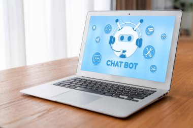 Müşteri sorularına otomatik olarak cevap veren mod çevrimiçi iş için Chatbot yazılım uygulaması