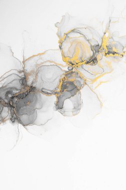 Marble ink abstract art from meticulous original painting abstract background . Painting was painted on high quality paper texture to create smooth marble background pattern of ombre alcohol ink .