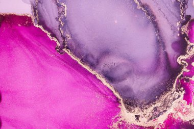 Mermer mürekkep soyut sanatının orijinal resmi. Örnek bir orjinal tablodan yüksek çözünürlüklü fotoğraf. Karargah kağıt dokusuna pürüzsüz mermer desen oluşturmak için soyut resim yapıldı.