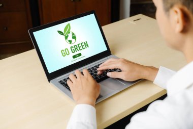 Model şirket işleri için yeşil iş dönüşümü yeşil pazarlama stratejisine teşekkür etmek için