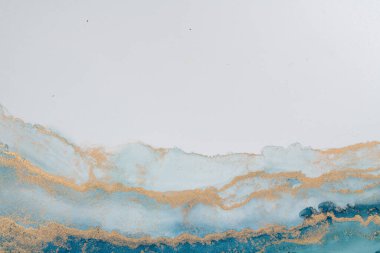 Marble ink abstract art from meticulous original painting abstract background . Painting was painted on high quality paper texture to create smooth marble background pattern of ombre alcohol ink .